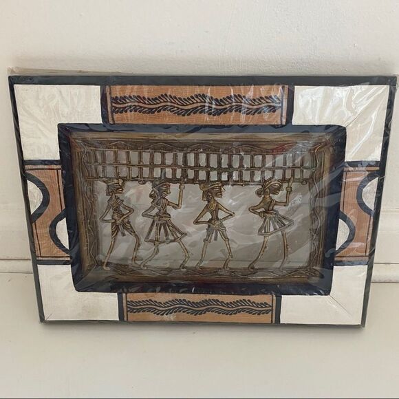 Tribal fusion Dhokra Warli Art - Picture 3 of 7